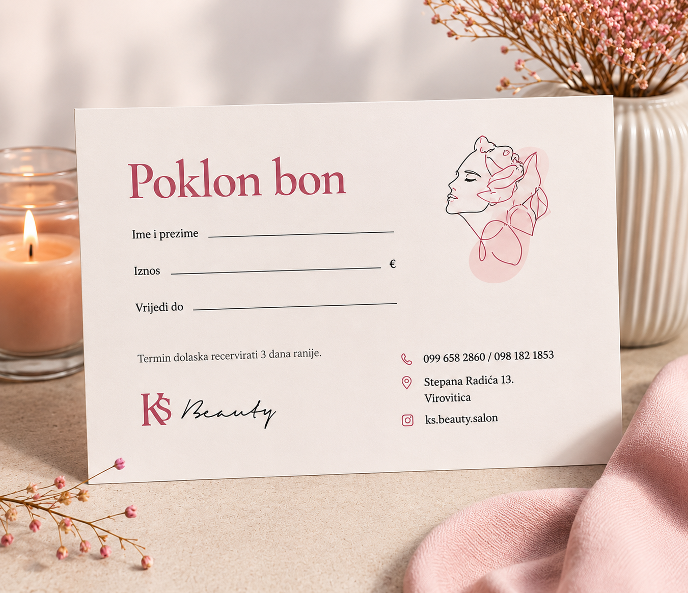 Poklon bon KS Beauty